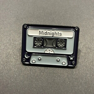 Taylor Swift Midnights Cassette Metal Enamel Pin $5 Bundled